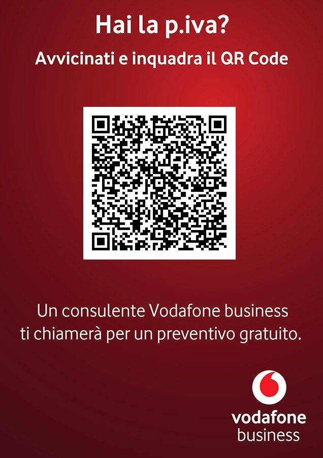 Flyer QR Vodafone